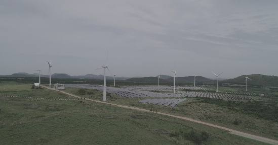 융복합발전(제주가시리태양광,풍력발전단지5)_한국에너지정보문화재단