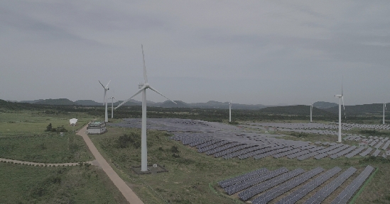 융복합발전(제주가시리태양광,풍력발전단지7)_한국에너지정보문화재단