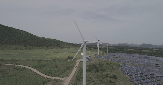 융복합발전(제주가시리태양광,풍력발전단지8)_한국에너지정보문화재단